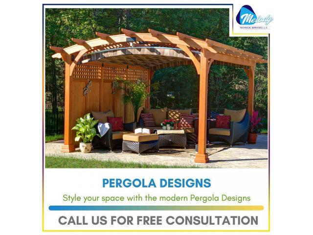 Wooden Pergola In Abu Dhabi | Pergola Suppliers | Pergola in Khalifa City