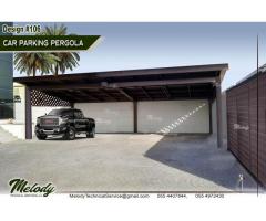 Car parking Wooden Shades Abu Dhabi | Car Parking Pergola | WPC Carport Abu Dhabi