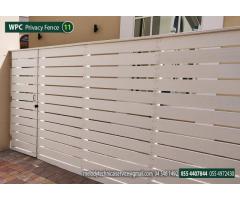 WPC Fence Suppliers over all UAE | WPC Privacy Fence | WPC Wall Fence | WPC Garden Fence