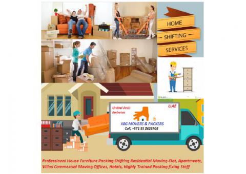 Professional 0552626708 KBG Movers And Packers in Dubai