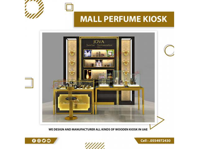 Abu Dhabi Mall Kiosk Suppliers | Wooden Kiosk | Perfume Kiosk Design in UAE