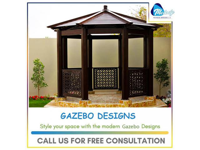 Wooden gazebo | Garden Gazebo | Octagon Gazebo Dubai, Abu Dhabi, Sharjah