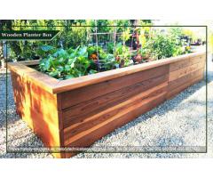 Wooden Planter Box Suppliers in Dubai | Privacy Planter Box | Planter in Garden Area