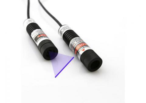 Immediate Aligned Uniform Beam 405nm 50mW Violet Laser Line Generator
