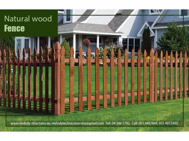 Composite Wood Fence | Picket Fence in Dubai | WPC Fence Suppliers in UAE