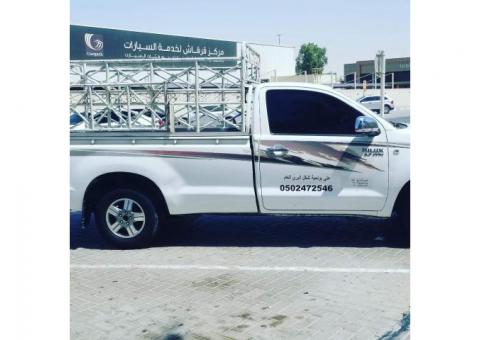pickup truck for rent in arabian rsnches 0555686683