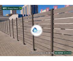 WPC Fence |Privacy Fence | Composite wood Fence Suppliers in UAE