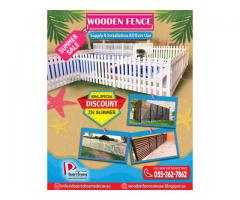 Garden Wooden Fences Uae | Swimming Pool Fences | Events Fences Dubai.