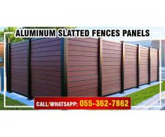 Supply and Install Aluminum Fences in Dubai, Abu Dhabi, Sharjah, Ajman, UAE.