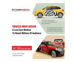 Vehicle wrap design – A low-cost medium to reach millions of audience