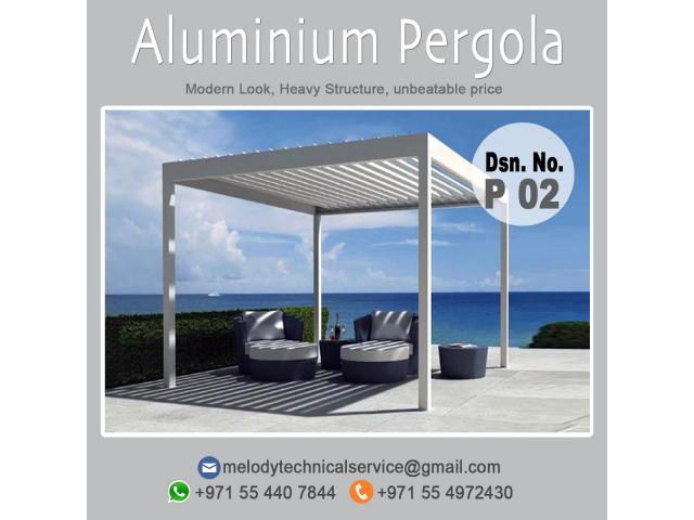 Swimming Pool Shade Suppliers in Dubai | Wooden Pergola in Dubai | Aluminium Pergola in Dubai