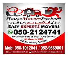 House Movers and Packers in Meadows 0509669001 Dubai
