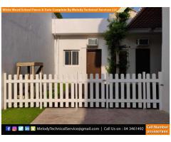 Fence | Wooden Fence Suppliers in Dubai | Garden Fence in UAE | Picket Fence Suppliers
