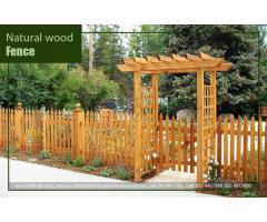 Fence | Wooden Fence Suppliers in Dubai | Garden Fence in UAE | Picket Fence Suppliers