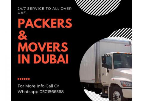 0501566568 Movers and Packers in JVT