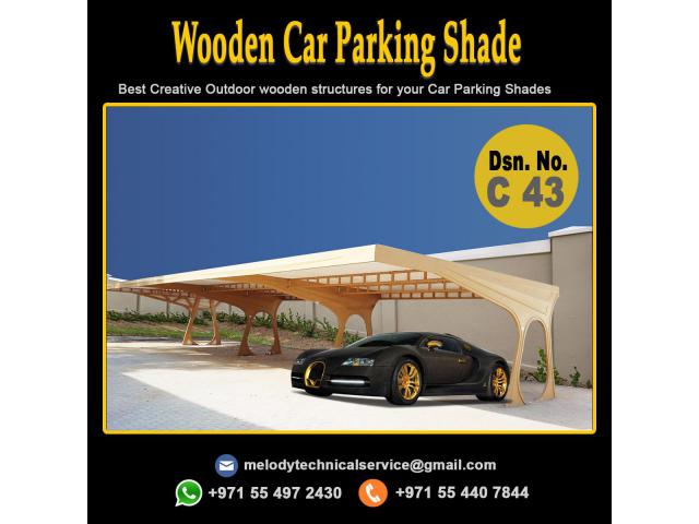 Car Parking Shade Suppliers in Dubai | Wooden Car Parking in UAE | Mashrabiya Car Parking Suppliers