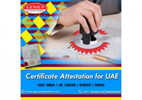 Certificate Attestation