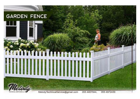 Wooden Fence Suppliers in Dubai | Picket Fence | Swimming Pool Fence