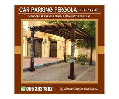 Abu Dhabi Villa Car Parking Shades | Parking Wooden Structures in Uae.