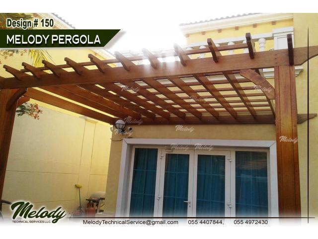 Pergola in Palm Deira | Swimming Pool Pergola | Seating Area Pergola in Villa