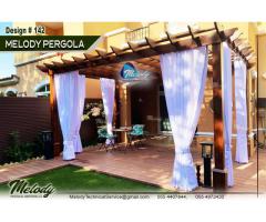 Pergola in Al Furjan Villa | Self Stand Pergola | Swimming Pool Pergola Suppliers