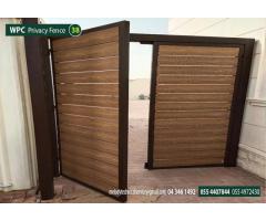 WPC Fence in Dubai | WPC Wall Mounted Fence | WPC Privacy Fence Suppliers