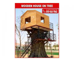 Kids Play Wooden House in Abu Dhabi | Wooden Pet House | Kiosk and Display Stands.