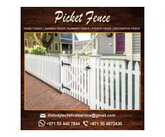 Fence | Garden Fence | Wooden Privacy Fence Suppliers | Picket fence in Dubai