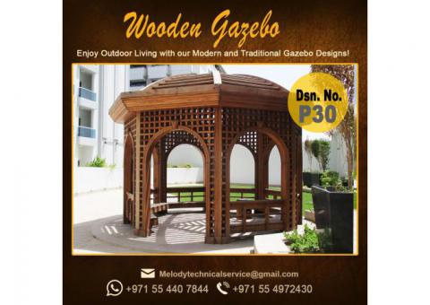Wooden Gazebo Suppliers in Abu Dhabi | Garden Area Gazebo in UAE | Outdoor Gazebo