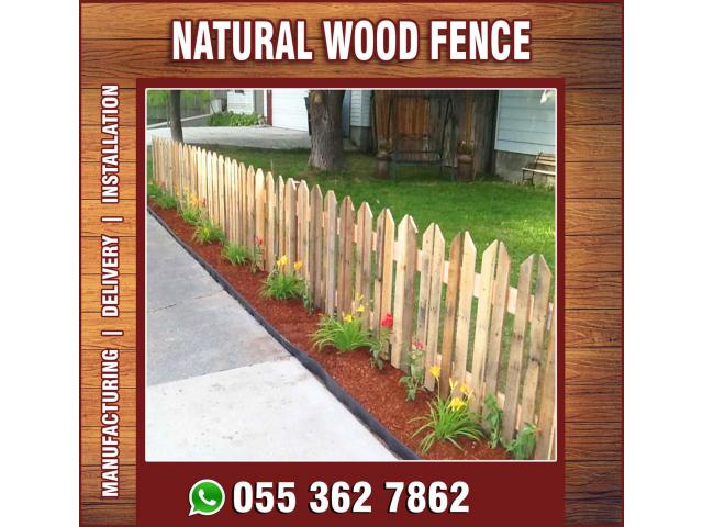 Wooden Slatted Fences on Wall | Garden Fences | Supply and Installation.