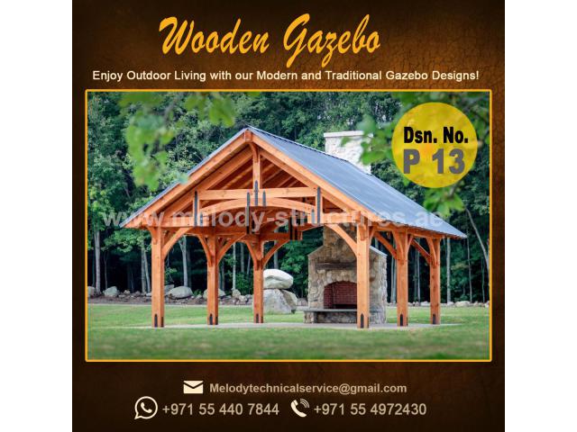 Wooden Gazebo in Dubai | Gazebo in Abu Dhabi | Gazebo in UAE