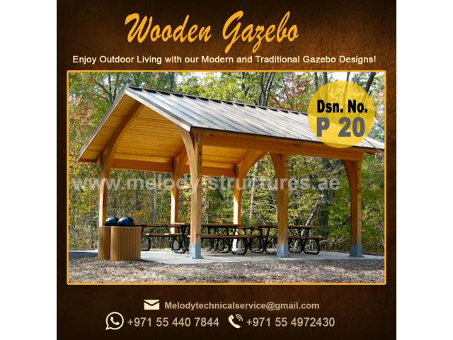 Wooden Gazebo in Dubai | Gazebo in Abu Dhabi | Gazebo in UAE