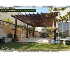 Wooden Pergola Dubai | Install Wooden Pergola in UAE | Pergola Company UAE