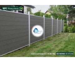 WPC Fencing Abu Dhabi | WPC Wall Mounted fence in Khaleefa City | WPC Garden fence Suppliers