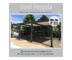 Steel Pergola in Dubai | Steel Pergola Suppliers UAE | Steel Pergola Manufacture