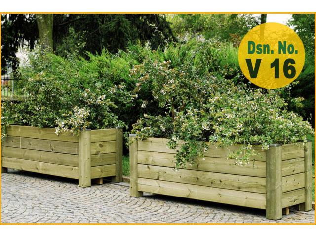 Planter Box Manufacturer | Wooden Planter Box Suppliers with Artificial Plants