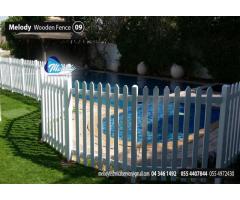 Wooden Fence UAE | Free stand Fence Dubai | Swimming Pool Fence | Garden Fence