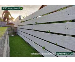 WPC Fence UAE | WPC Fence Suppliers in Dubai | WPC Garden Fence