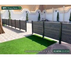 WPC Privacy Fence in Dubai | WPC Fence in Dubai | WPC Wall Fence in Dubai