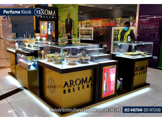Mobile / Phone Kiosk in Dubai | Perfume Kiosk Design | Wooden kiosk Suppliers in Dubai