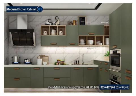 Kitchen Interior Fit Out Dubai | Kitchen Cabinets Dubai | modern Kitchen Design Dubai