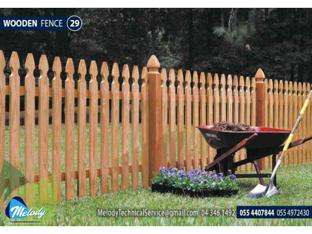 WPC Fence in Arabian Ranches | Wooden Fence in Arabian Ranches | Picket Fence UAE