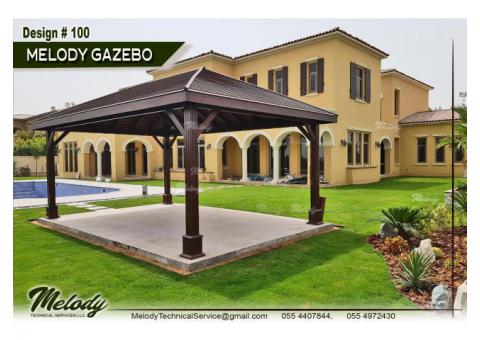 Gazebo In Arabian Ranches | Gazebo Suppliers in Dubai | Wooden Gazebo in Arabian Ranches UAE