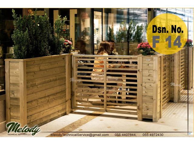 Wooden Planters in Arabian Ranches | Garden planters box in Arabian Ranches Dubai