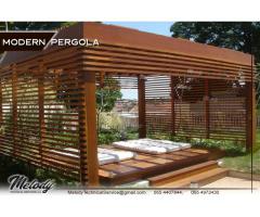 Pergola in Dubai Hills Sidra 1 | Wooden pergola in Sidra 2 | Pergola Suppliers in Dubai Hills