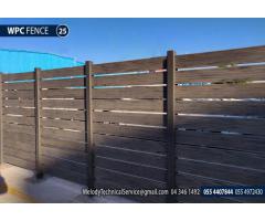 WPC Fence in Dubai Hills | Wooden Fence Sidra 1 | Picket Fence in Dubai Hills Sidra 2