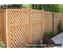 Wooden Fence Installation Dubai | garden Fence Suppliers UAE | Picket Fence