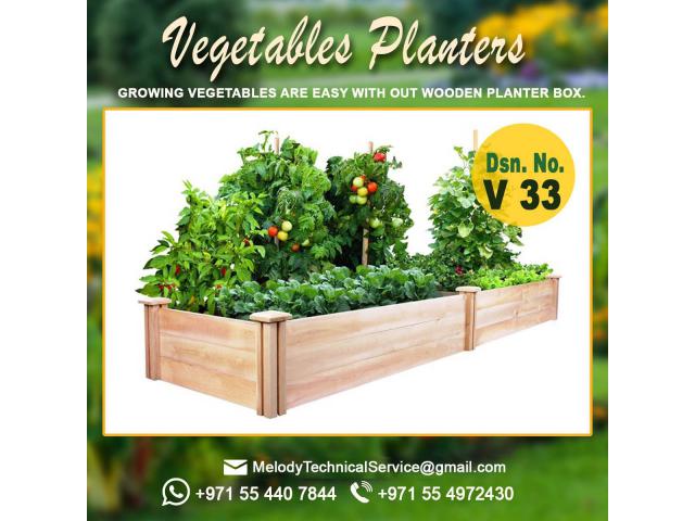 Wooden Planter Box Suppliers in Dubai | Vegetable Planter Box | Outdoor Planter Box in UAE