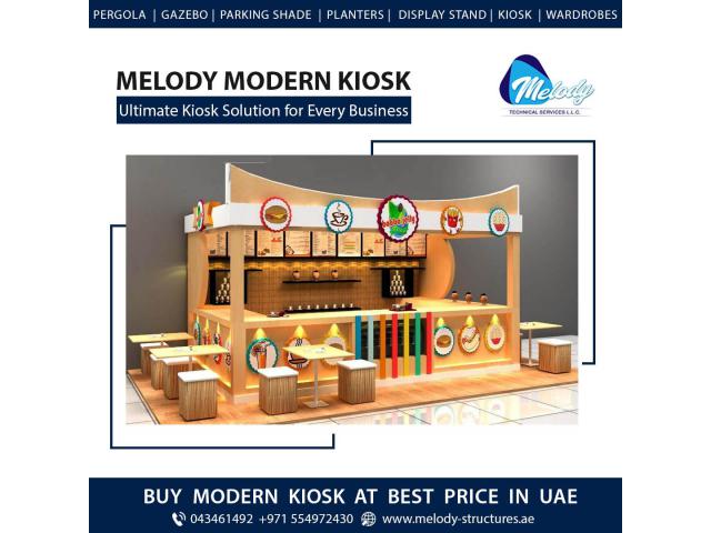 Food Kiosk Suppliers in Dubai | Wooden Kiosk in UAE