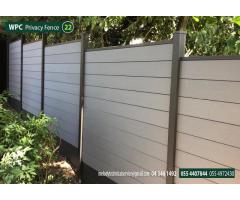 WPC Fence in Dubai | WPC Fence Suppliers in UAE | WPC Wall Mounted Fence